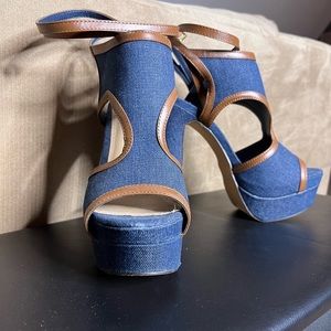 Blue Jean Heels